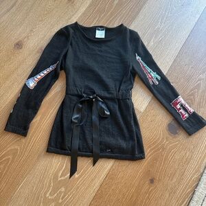 Chanel sweater with French motif